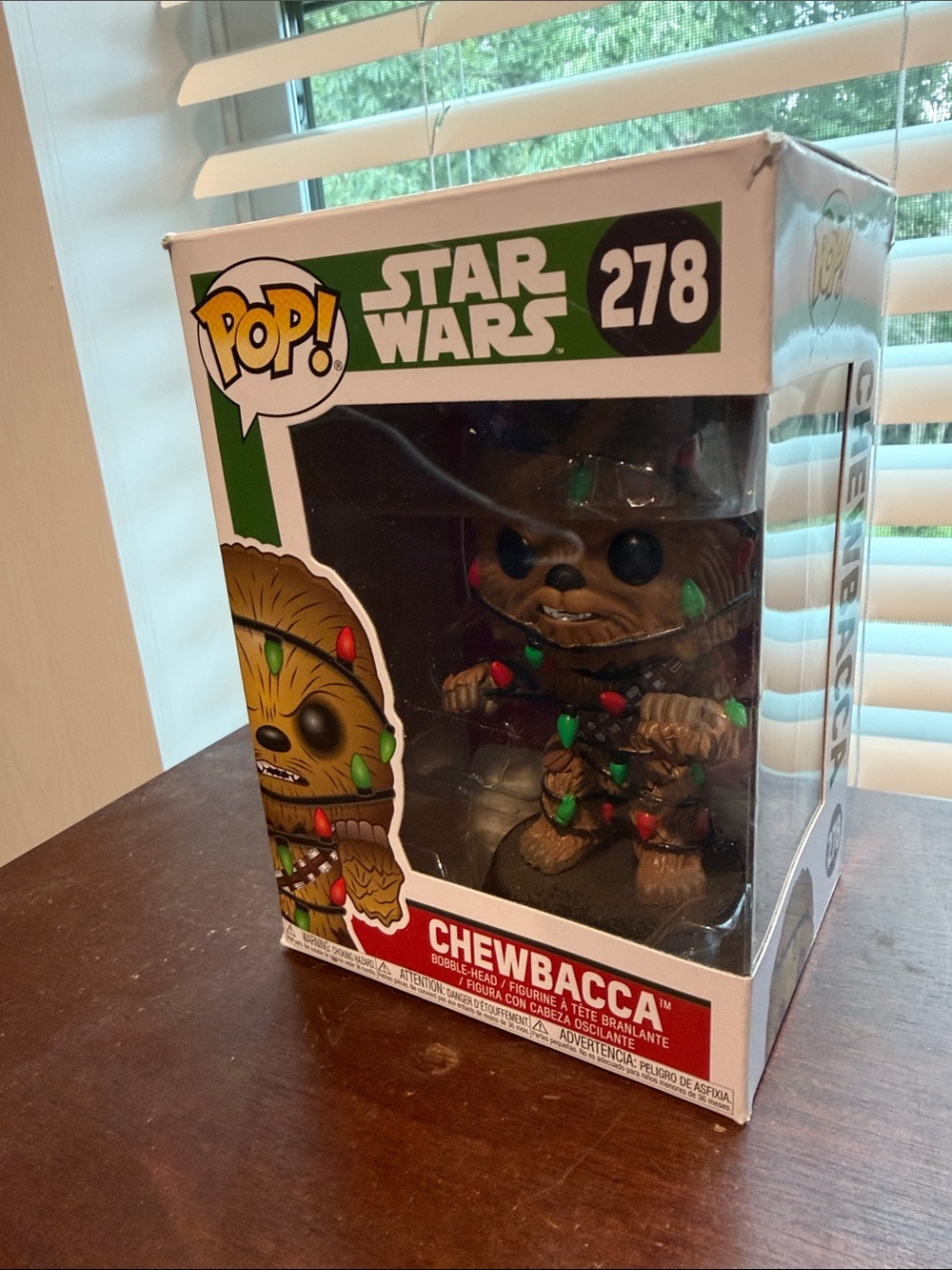 Star Wars Chewbacca Pop! Figure with Red and Green Lights - Picture 2 of 2